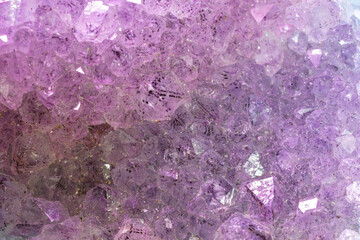 Glittering stones as a background photographed in the studio in long exposure