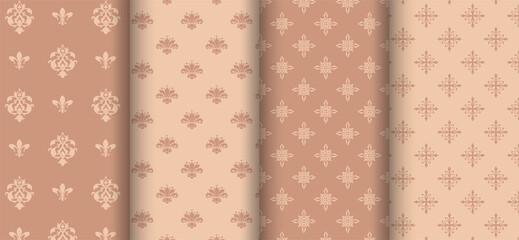 Background wallpaper in brown tones, vector