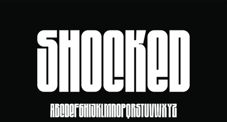 bold condensed font for poster and head line	
