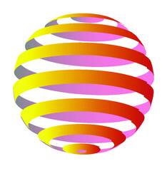 abstract 3d sphere