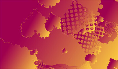 Abstract floral background