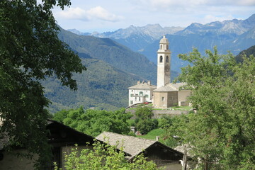 Soglio im Bergell, Schweiz