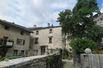 Soglio im Bergell, Schweiz