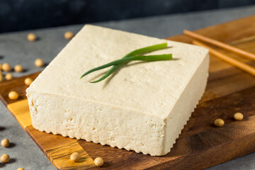 Raw White Organic Extra Firm Tofu
