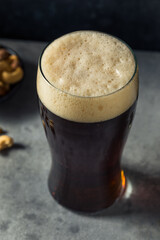 Boozy Cold Brown Ale Lager