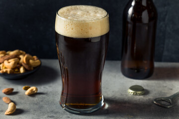 Boozy Cold Brown Ale Lager