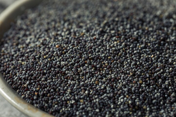 Raw Organic Poppy Seeds