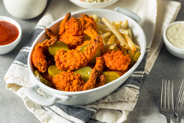 Homemade Nashville Hot Fried Shrimp