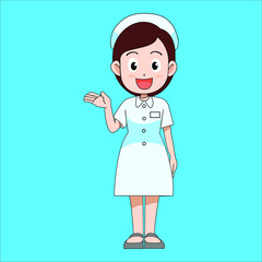 nurse with a stethoscope