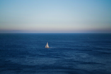 Obraz premium Lost on the see (Tainaro, Greece)