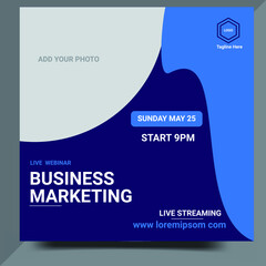 Marketing Social Media Post Template