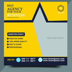 Marketing Social Media Post Template