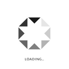 Fototapeta premium Loading circle symbol