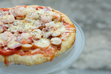homemade pizza