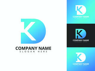 Vintage tree modern logo design vector template