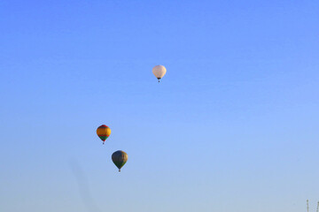 hot air balloons