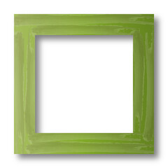 Light green photo frame.