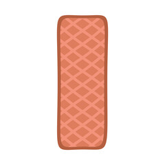 delicious wafer cookie