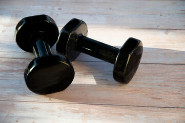 Conjunto de mancuernas de entrenamiento