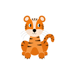 Tiger cub illustration