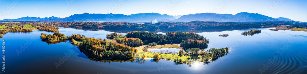 Canvas Prints lake stafelsee near murnau