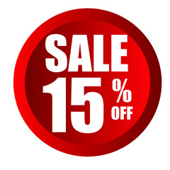 Button Sale 15% OFF