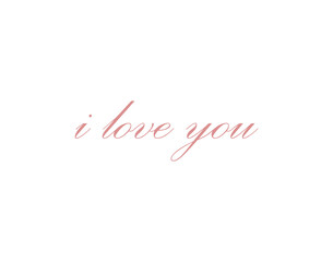 I love you, love card, Home wall decor, Love pink text, Wedding wall gift, Family wall decor, Christian banner, Valentine's wall gift, vector illustration	