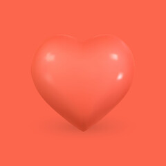 Heart Icon. Valentine's Day.Heart background.Vector Illustration