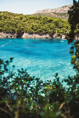 Obraz premium Beautiful pure nature of Montenegro on the Balkan Peninsula - mountains and freshwater reservoirs