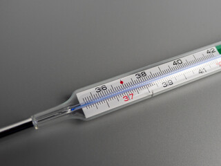 Thermometer for measuring body temperature.