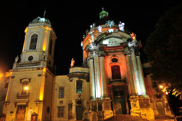 Architecture of the ancient city of Lviv