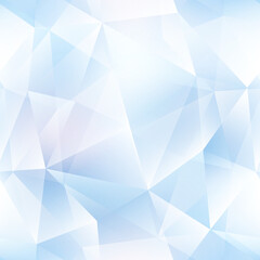 Blue triangle seamless pattern.
