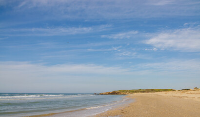 beautiful clouds over the Mediterranean Sea