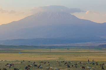 View of Ararat mountain, Turkey