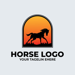 Horse logo template design inspiration