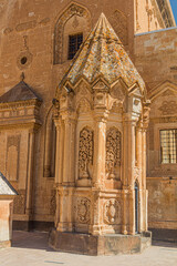 Tomb in Ishak Pasha palace near Dogubeyazit, Turkey