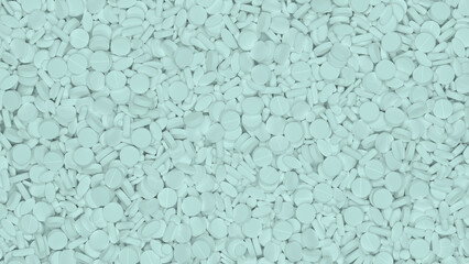 Pills Medication Prescription Drugs Addiction Biotech Tablets Pharmaceutical Mental Health Insurance 3d illustration render