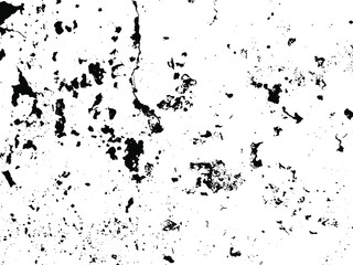 Rustic grunge vector texture with grain and stains. Abstract noise background. Weathered surface. Dirty and damaged. Detailed rough backdrop. Vector graphic illustration with transparent white. EPS10.