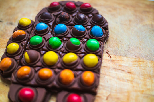  chocolate anti stress toy pop it among us craft sweet trend m and ms