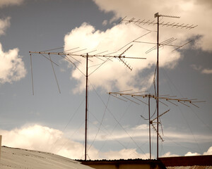 Antenas en el cielo 