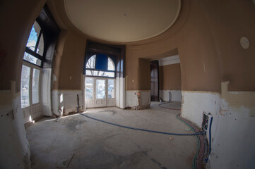 Abandoned Palace in Budapest Hungary