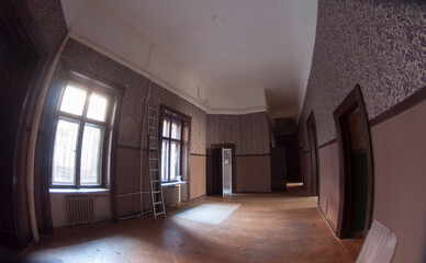 Abandoned Palace in Budapest Hungary