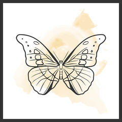 A modern universal art poster. Suitable for greeting cards, posters, holiday cards, corporate cards, and invitations. Vector illustration. Doodle style