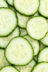 Cucumber cucumbers background vegetable vegetables from above portrait format