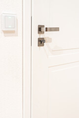 Innentüre mit modernem Türgriff 