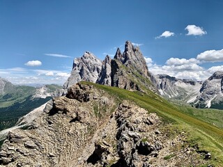 Landscape in the Dolomites