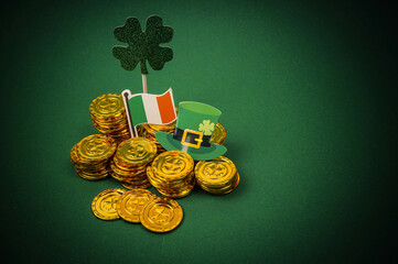 Creative photo for the celebration of St. Patrick's Day