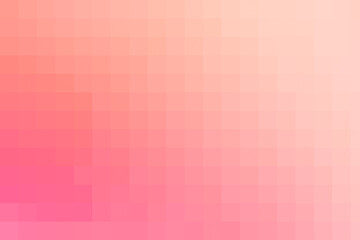 Gradual pink and peach squared background