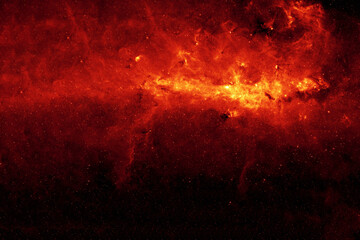 Fototapeta na wymiar Beautiful galaxy of red color with stars. Elements of this image were furnished by NASA