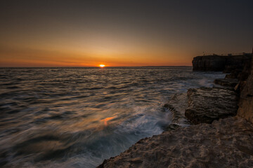Obraz premium sunset over the sea